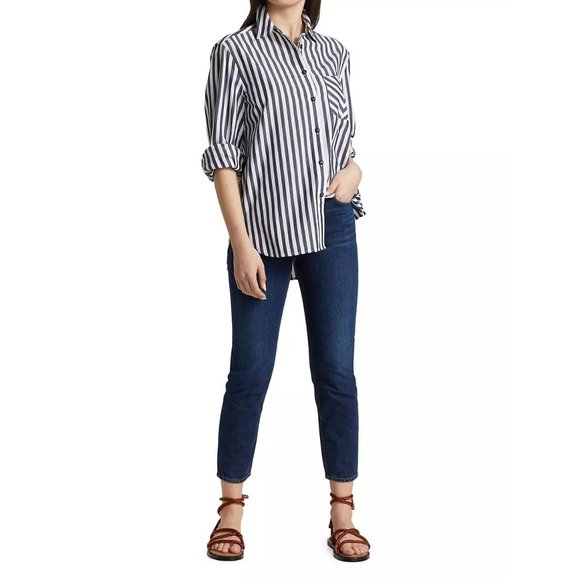 RAG & BONE Nina High-Rise Ankle Cigarette Jeans in Cambria - NWT - Picture 8 of 8